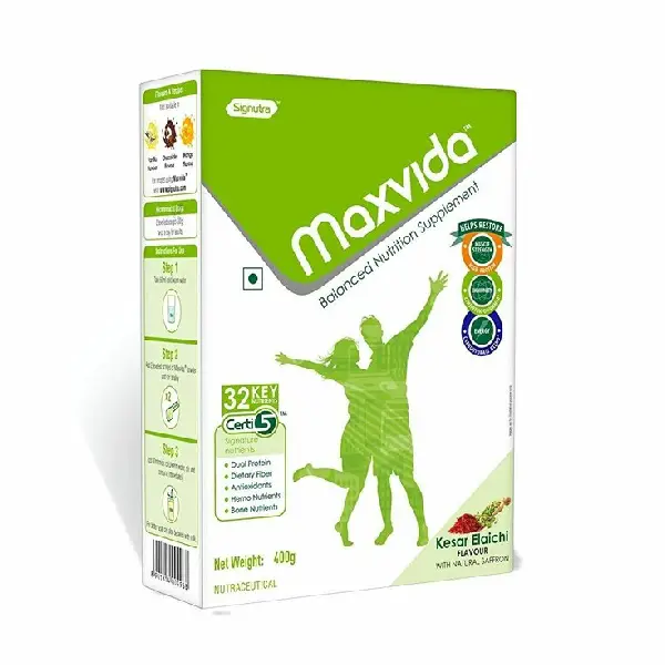 Maxvida Nutritional Supplement for Haemoglobin Formation & Immunity | Flavour Vanilla Powder